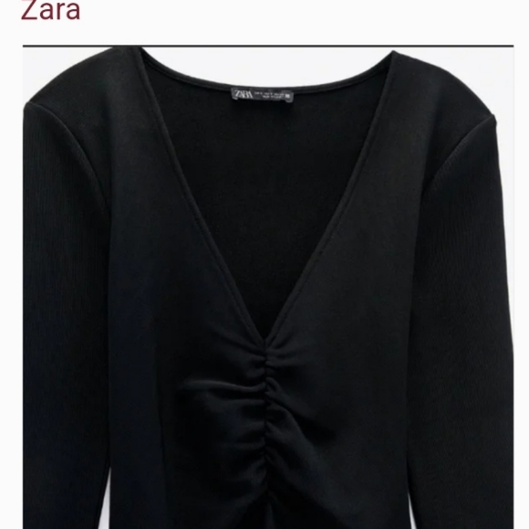 ZARA OTTOMAN KNIT DRESS NWT - Picture 9 of 16